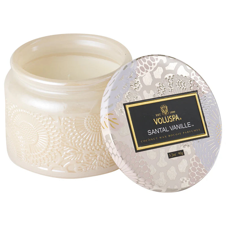 Voluspa Santal Vanille Petite Jar Candle ~ 3.2 oz.