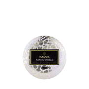 Voluspa Santal Vanille Mini Tin Candle ~ 4 oz.