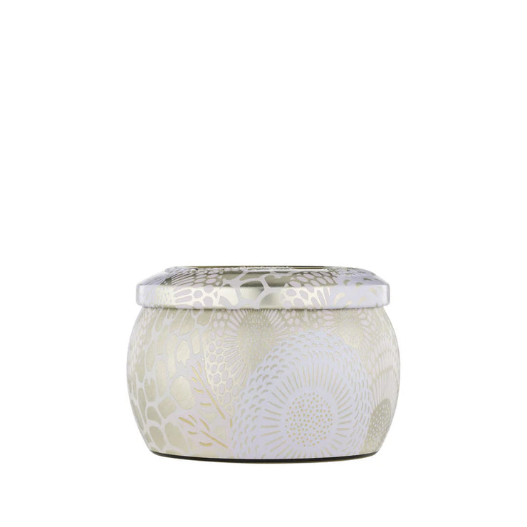 Voluspa Santal Vanille Mini Tin Candle ~ 4 oz.