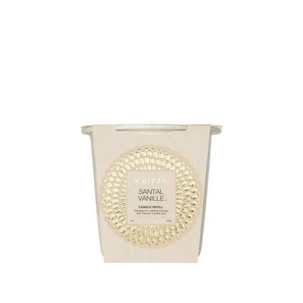 Voluspa Santal Vanille Classic Candle Refill ~ 9 oz.