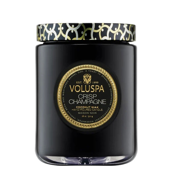 Voluspa Crisp Champagne Large Jar Candle ~ 18 oz.