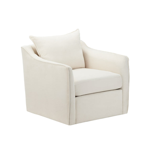 Crestview Collection Brooks White Accent Chair