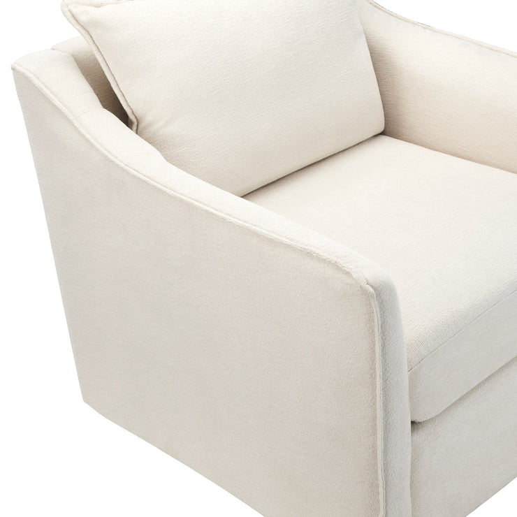 Crestview Collection Brooks White Accent Chair