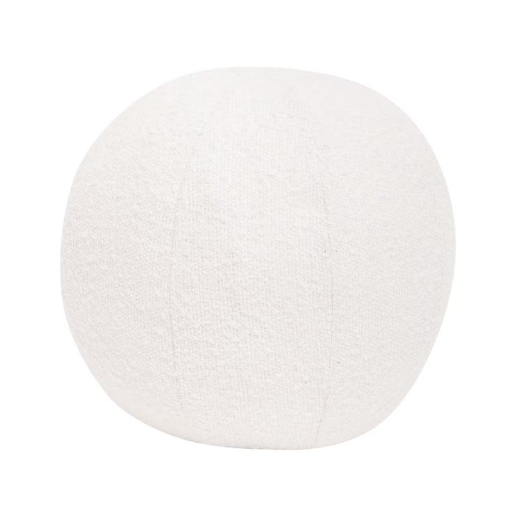 Essentials For Living The 12” Essential Sphere Pillow ~ LiveSmart Boucle Snow