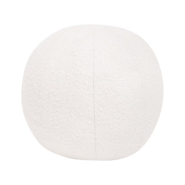 Essentials For Living The 12” Essential Sphere Pillow ~ LiveSmart Boucle Snow