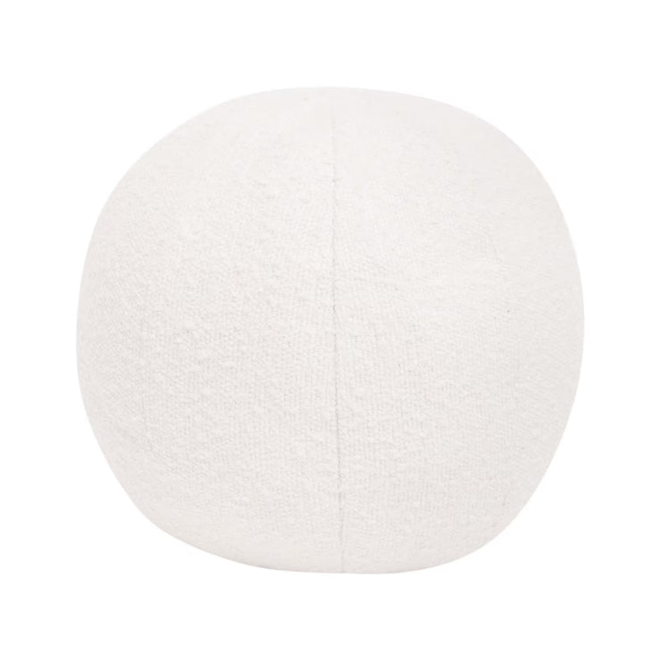 Essentials For Living The 12” Essential Sphere Pillow ~ LiveSmart Boucle Snow