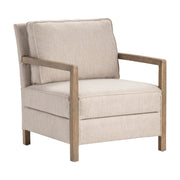 Crestview Collection Maxwell Beige Accent Chair