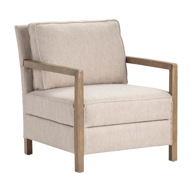 Crestview Collection Maxwell Beige Accent Chair