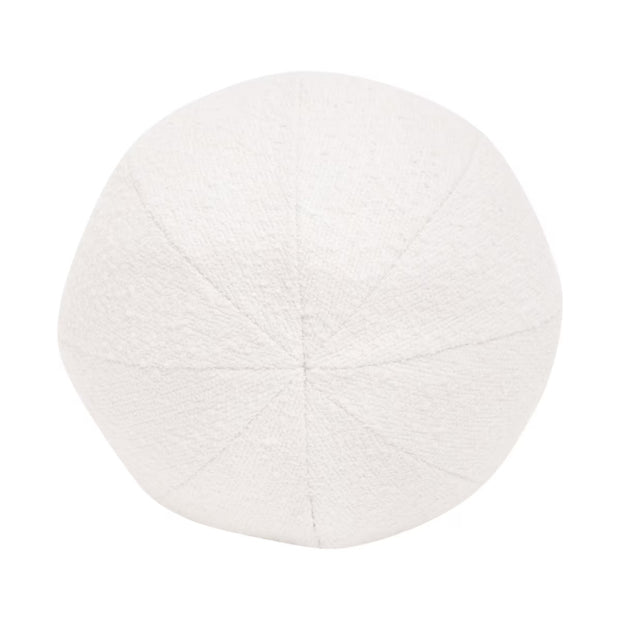 Essentials For Living The 12” Essential Sphere Pillow ~ LiveSmart Boucle Snow