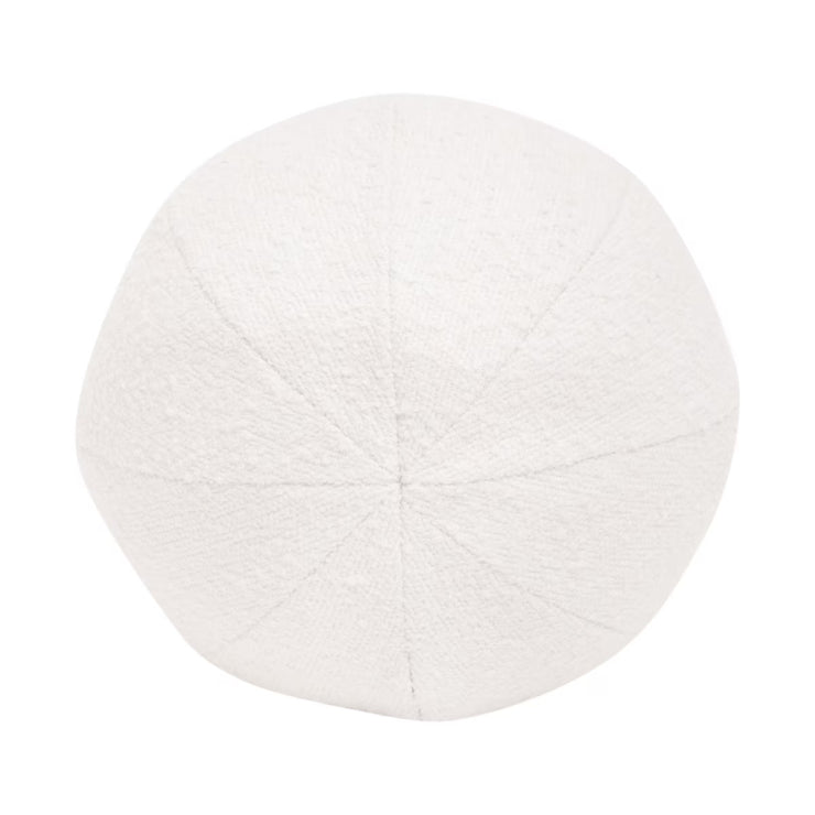 Essentials For Living The 12” Essential Sphere Pillow ~ LiveSmart Boucle Snow