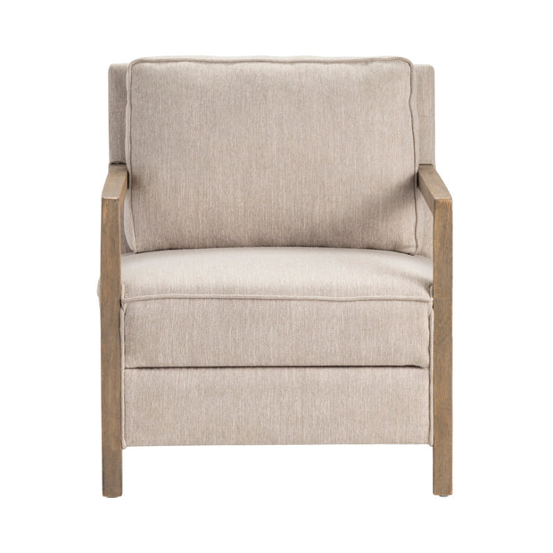Crestview Collection Maxwell Beige Accent Chair