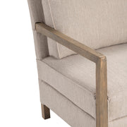 Crestview Collection Maxwell Beige Accent Chair