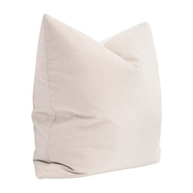 Essentials For Living The Basic 22” Essential Pillow ~ Cream Velvet
