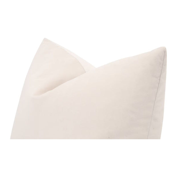 Essentials For Living The Basic 22” Essential Pillow ~ Cream Velvet
