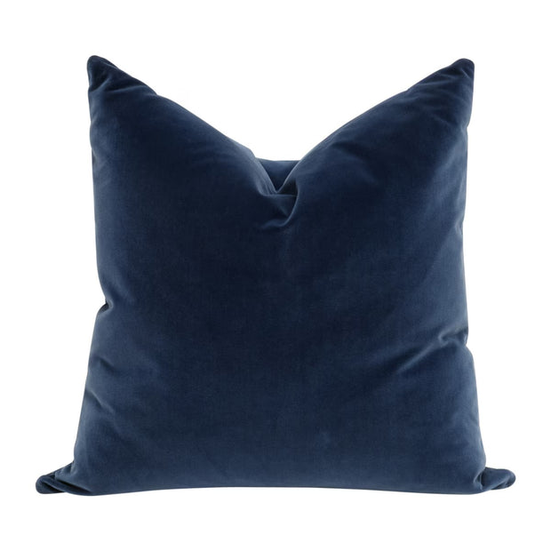 Essentials For Living The Basic 22” Essential Pillow ~ Denim Velvet