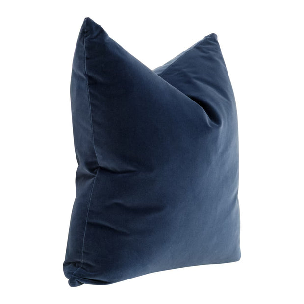 Essentials For Living The Basic 22” Essential Pillow ~ Denim Velvet