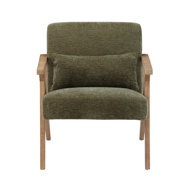 Crestview Collection Wren Moss Green Accent Chair