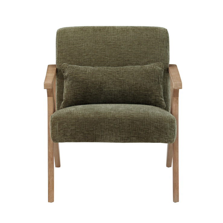 Crestview Collection Wren Moss Green Accent Chair