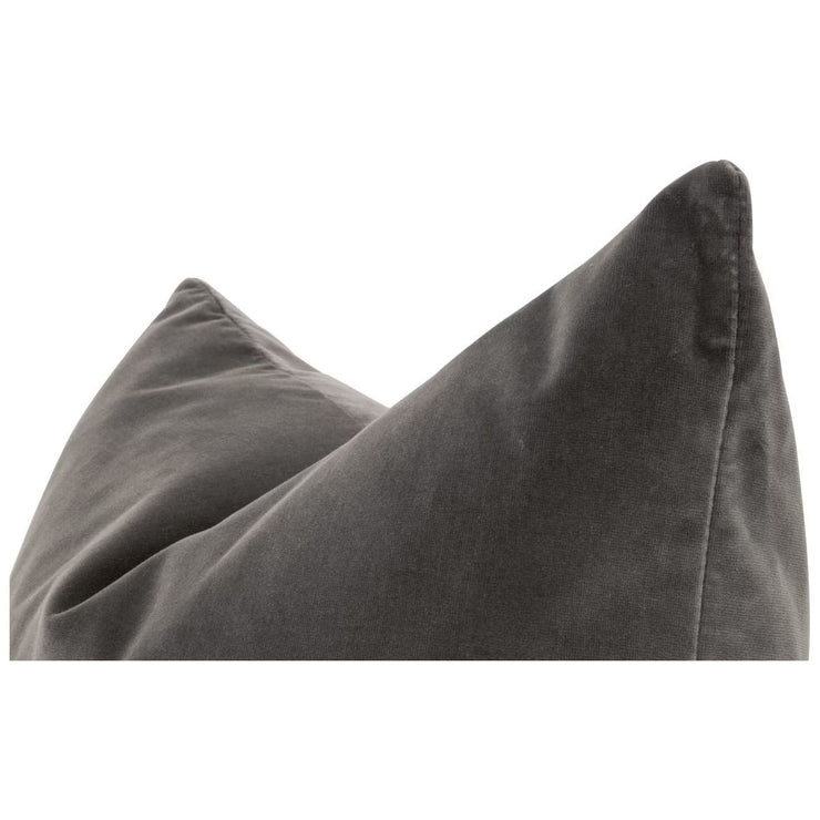 Essentials For Living The Basic 26” Essential Euro Pillow ~ Dark Dove Velvet
