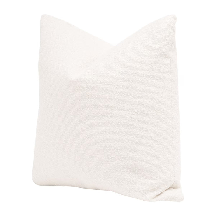 Essentials For Living The Basic 22” Essential Pillow ~ LiveSmart Boucle-Snow