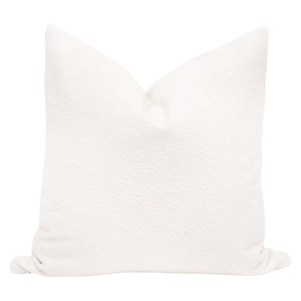 Essentials For Living The Basic 26” Essential Euro Pillow ~ LiveSmart Boucle-Snow