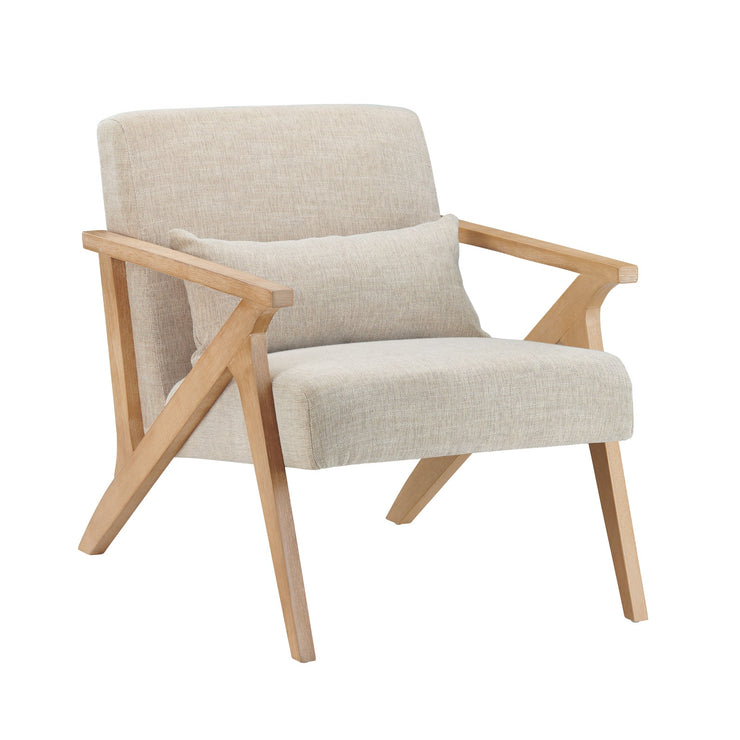 Crestview Collection Vance Off White Accent Chair