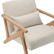 Crestview Collection Vance Off White Accent Chair