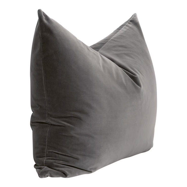 Essentials For Living The Basic 34” Essential Dutch Pillow ~ Dark Dove Velvet