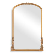 Casa Bella Living Engineered Wood Finished Rich Antique Gold Mirror