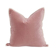 Essentials For Living The Not So Basic 20” Essential Pillow ~ Petal Velvet, Jute Flat Piping