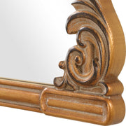 Casa Bella Living Engineered Wood Finished Rich Antique Gold Mirror