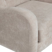 Crestview Collection Lanna Cream Tufted Accent Chair