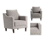 Crestview Collection Bedford Gray Accent Chair