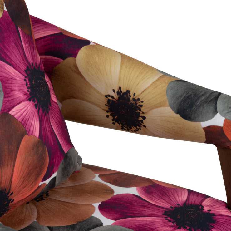 Crestview Collection Flora Bright Floral Accent Chair