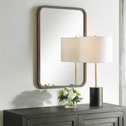 Casa Bella Living Textured Frame Finished In Rich Antique Gold Mirror