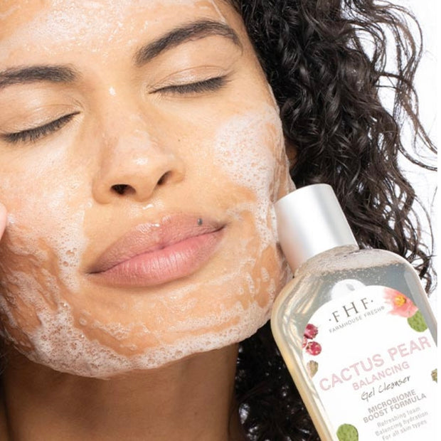 Farmhouse Fresh Cactus Pear Balancing Gel Cleanser 6 oz