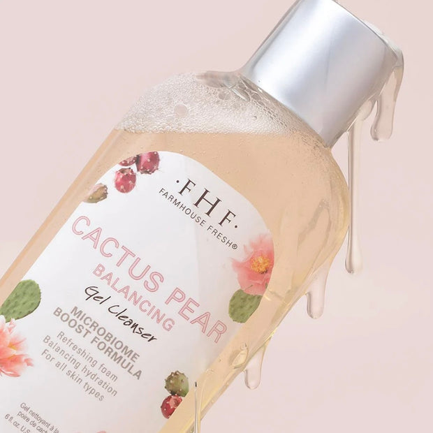 Farmhouse Fresh Cactus Pear Balancing Gel Cleanser 6 oz