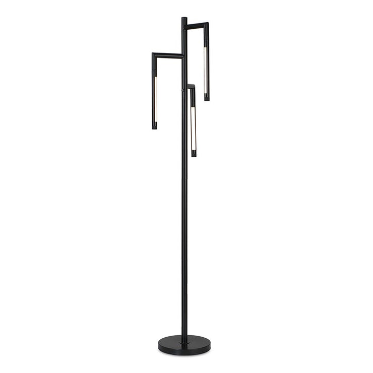 Casa Bella Living Sleek Black LED Floor Lamp