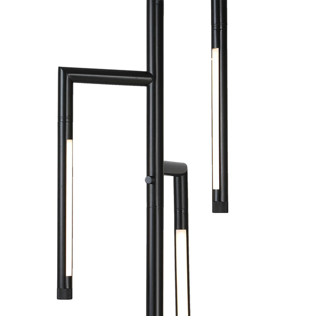 Casa Bella Living Sleek Black LED Floor Lamp
