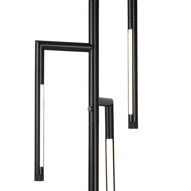 Casa Bella Living Sleek Black LED Floor Lamp