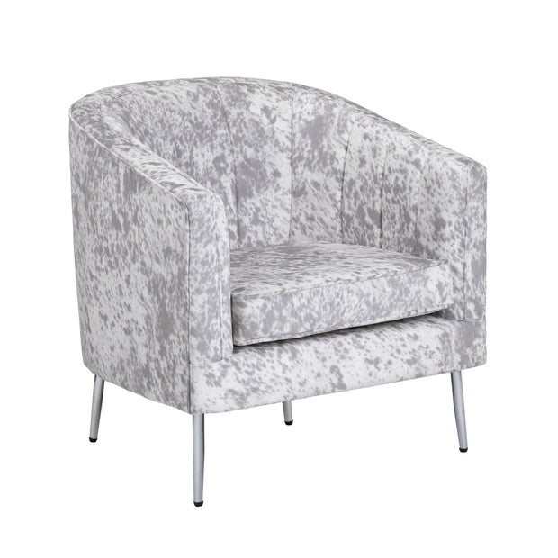 Crestview Collection Alana Barrel Accent Chair