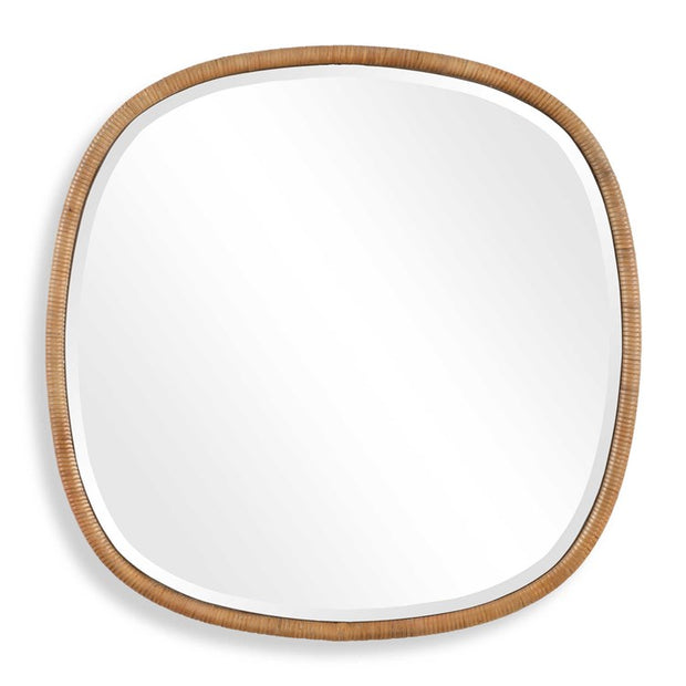 Casa Bella Living Natural Rattan Round Mirror