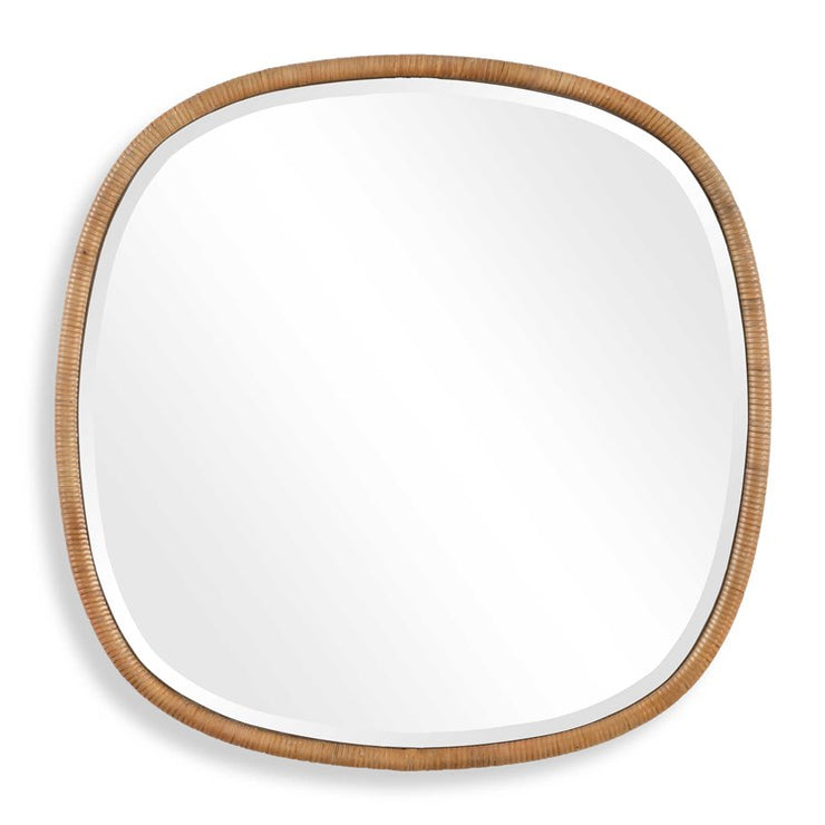 Casa Bella Living Natural Rattan Round Mirror
