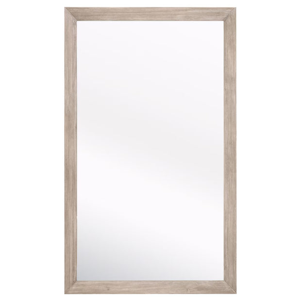 Essentials For Living Bevel Mirror ~ Natural Gray Acacia
