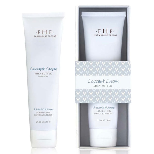 Farmhouse Fresh Coconut Cream Shea Butter Hand Cream Lotion 2 oz