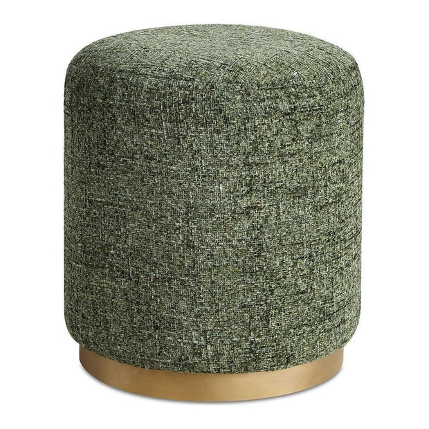 Casa Bella Living Textured Forest Green Ottoman