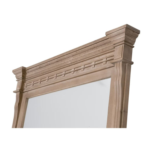 Essentials For Living Estate Mirror ~ Smoke Gray Pine