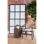 Essentials For Living Juxaposition Accent Chair~ LiveSmart Peyton-Pearl, Matte Brown Oak, Jute Twine