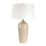 Casa Bella Living Sandy Gray Glazed Ceramic Lamp