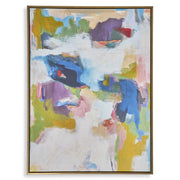 Casa Bella Living Bursting Colors Giclee Framed Canvas